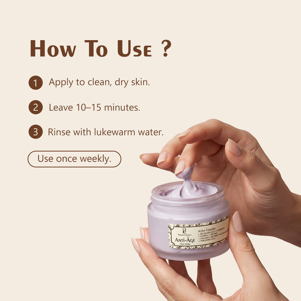 Prémoura Essence Anti-Age Face Mask
