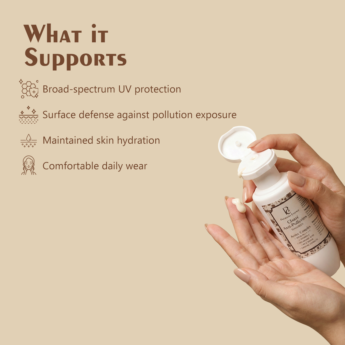 Prémoura Essence Clarté Anti-Pollution Sunscreen SPF 70++++