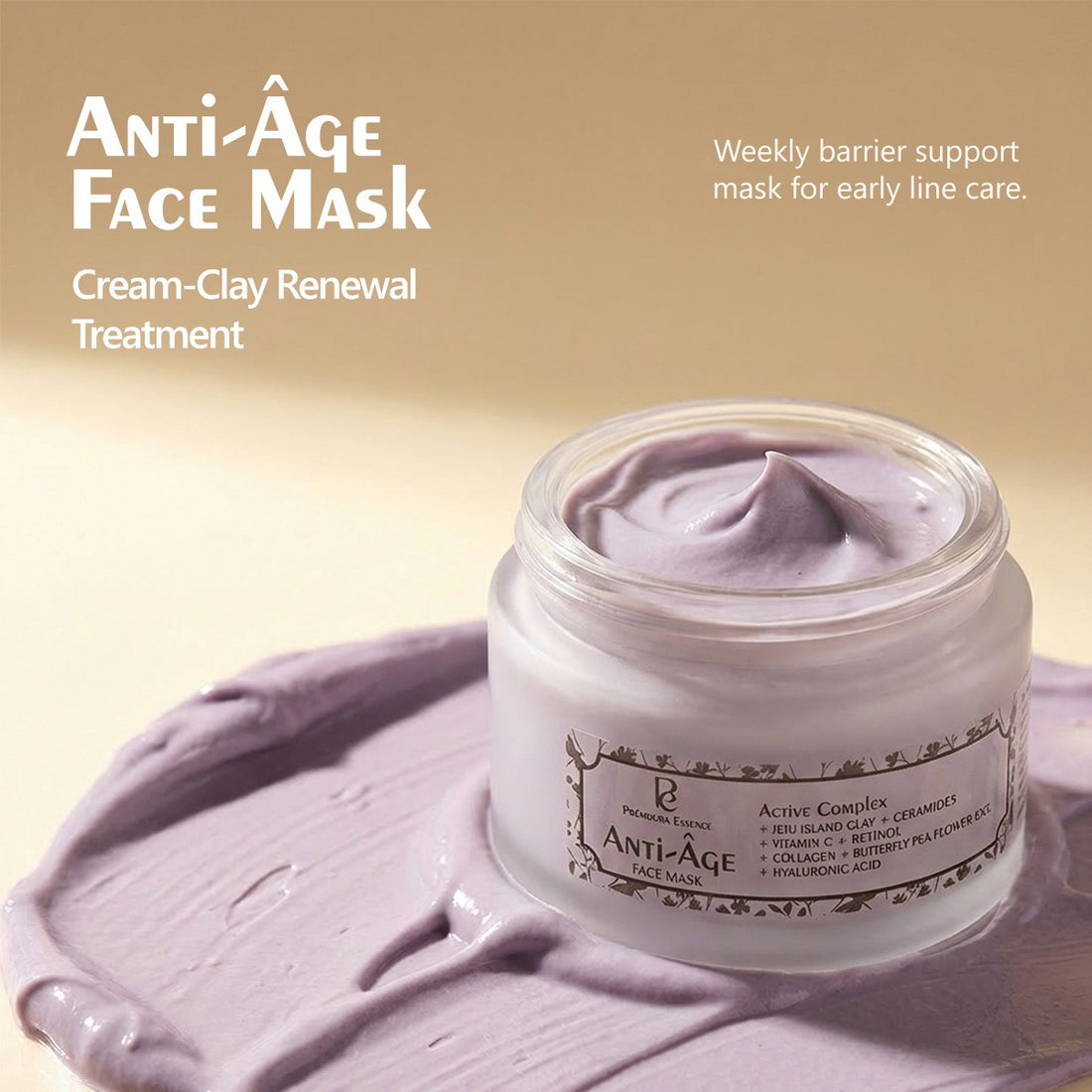 Anti-Age Face Mask | Retinol, Ceramides & Collagen | 50 g